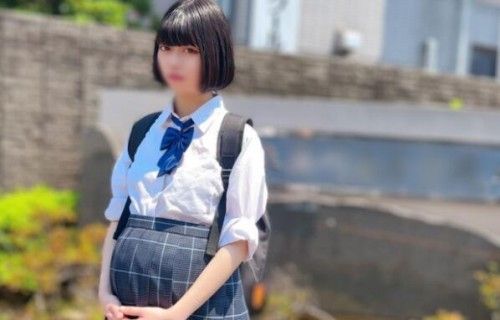 【閲覧は****で】制服を着た妊婦。羽賀けん引退最後の動画の一つ